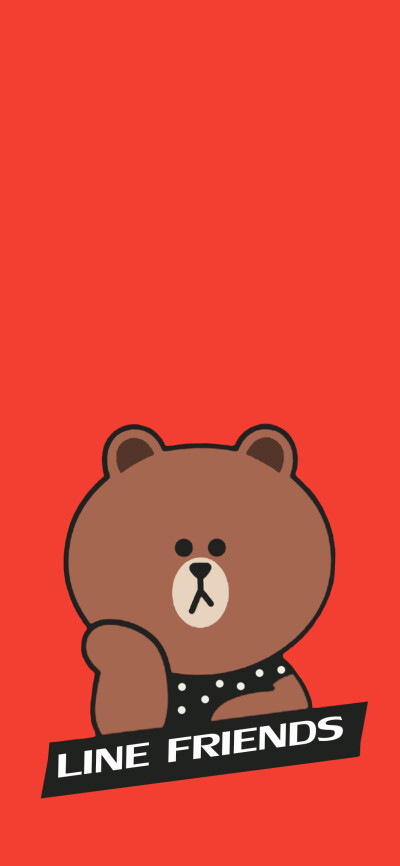 line friends 壁纸 iPhoneX壁纸