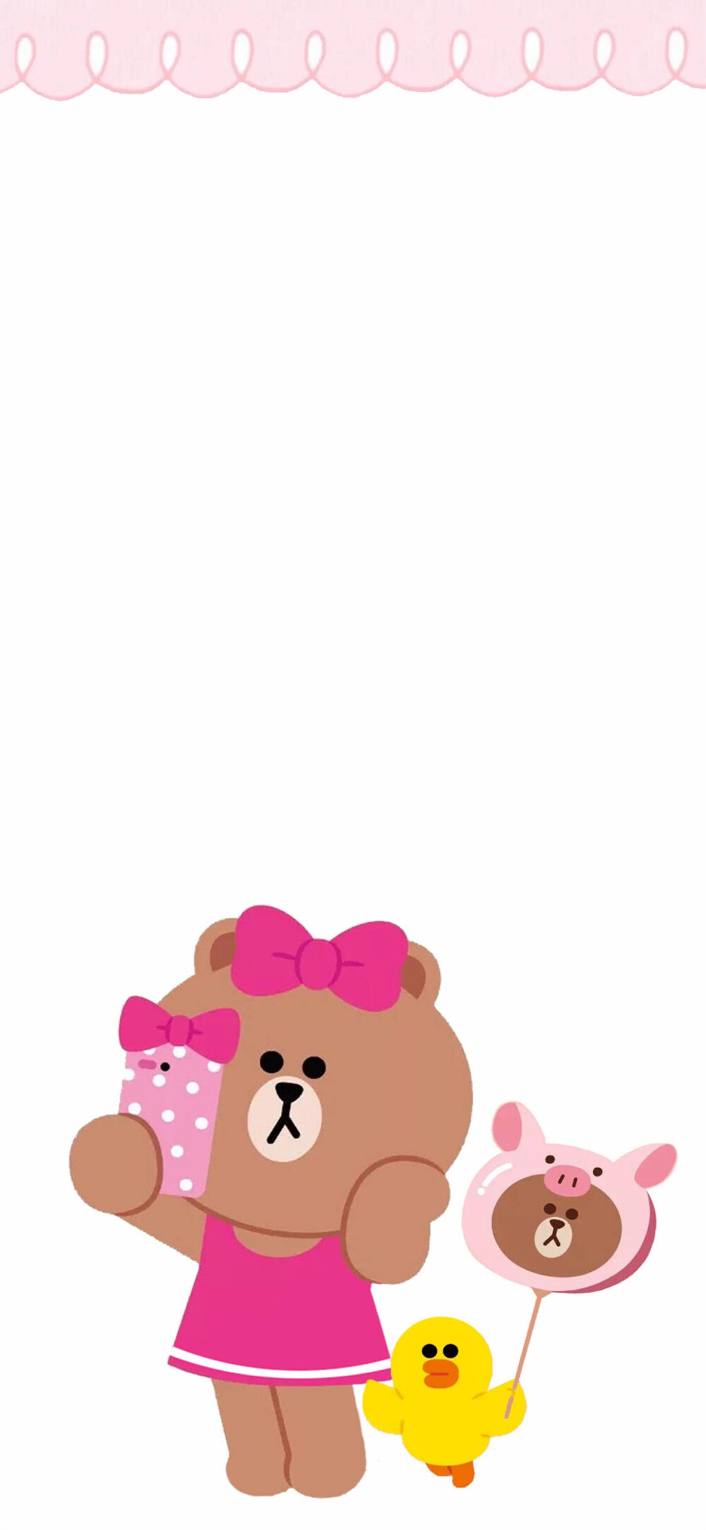 linefriends丘可壁纸iphonex壁纸更多line原图关注微博名儿叫七七酱