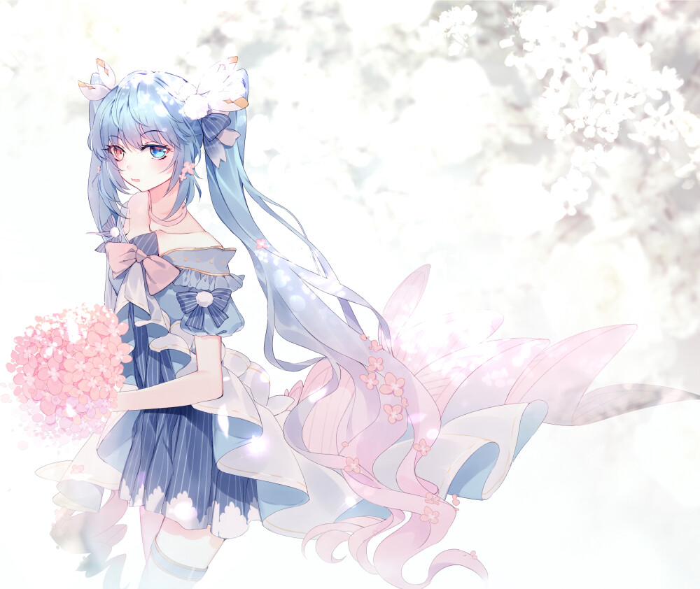 VOCALOID 初音未来 绘师：包菜（pixiv id=5305104） 本作品pixiv id=67958639