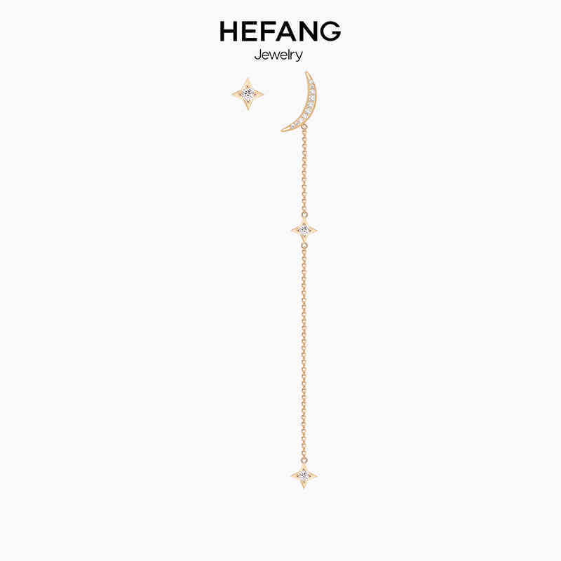 HEFANG Jewelry x 野兽派 星月耳环