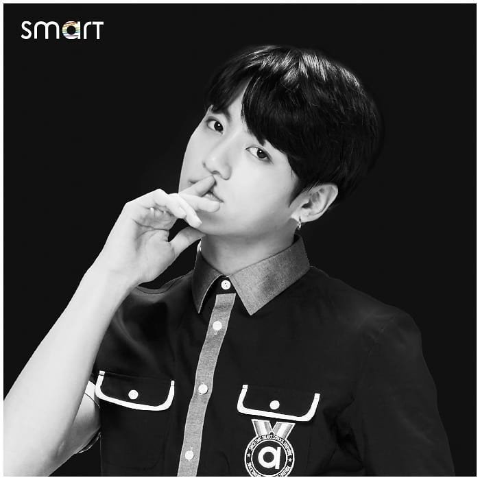 JungKook 田柾国 BTS 防弹少年团 Smart校服广告代言