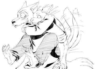 BEASTARS
画师=ナカ
https://www.pixiv.net/member_illust.php?illust_id=67465418&mode=medium