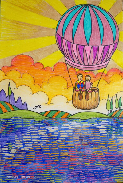 水面倒影的女孩