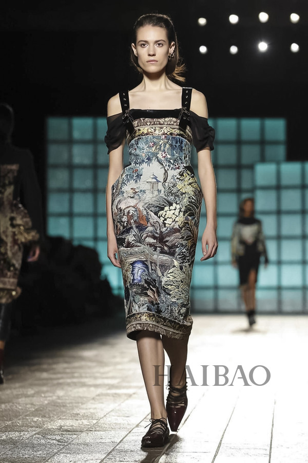 2018秋冬伦敦时装周：玛丽·卡特兰佐+(Mary+Katrantzou)+女装秀