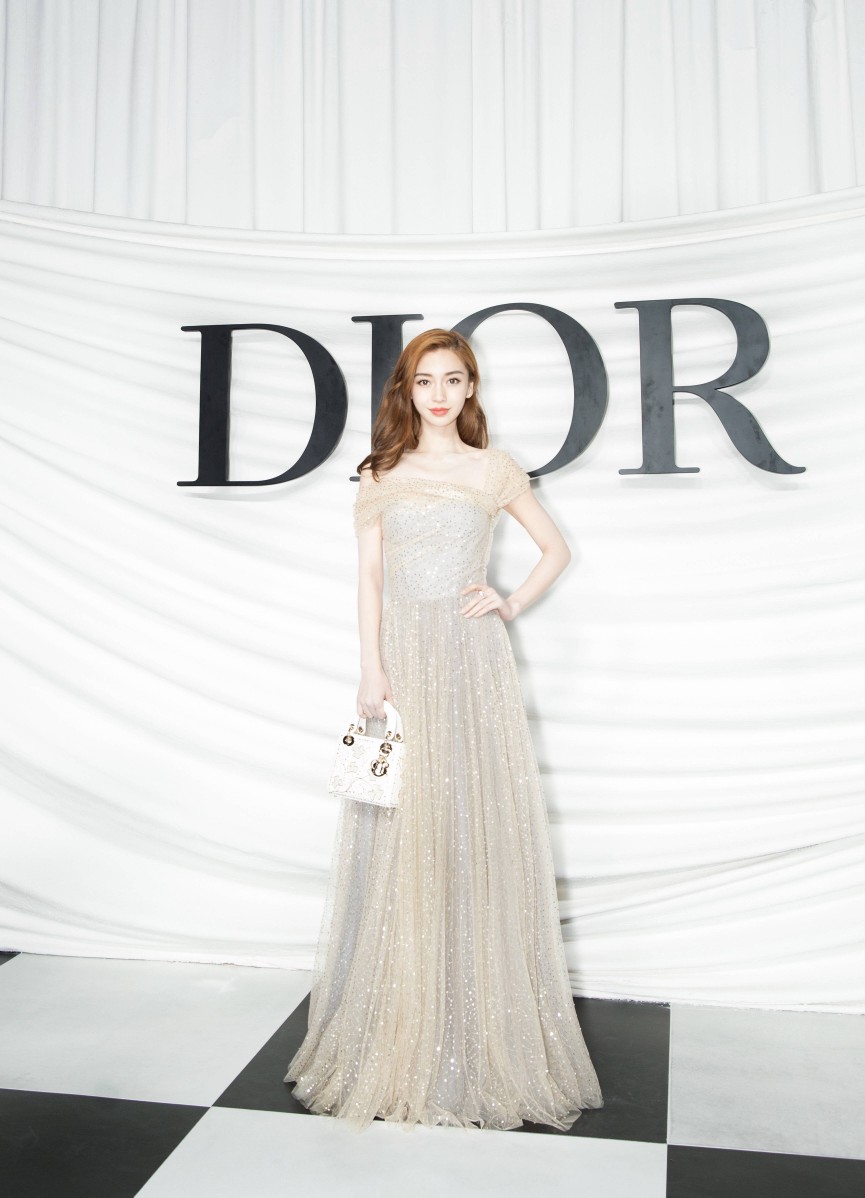 杨颖 Dior2018春夏高级订制系列上海发布秀及舞会