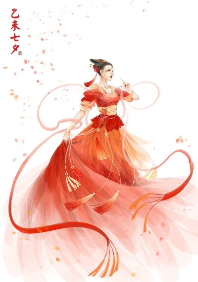 〔古风美人〕绘师：玄冰_长脖鹿