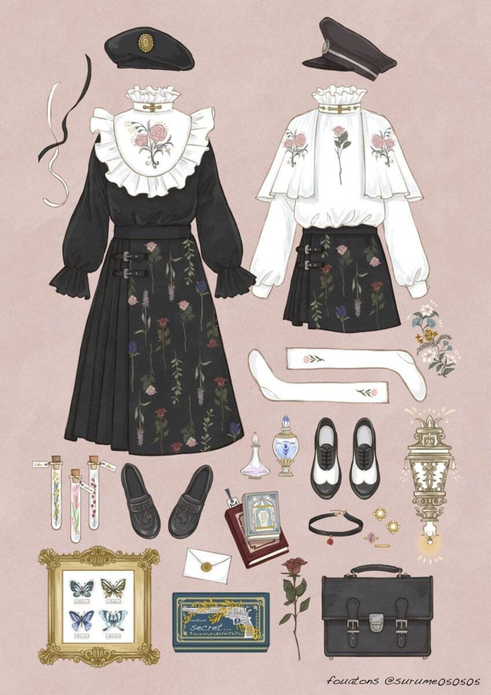 洛丽塔 画师fouatons(ふわっとん)