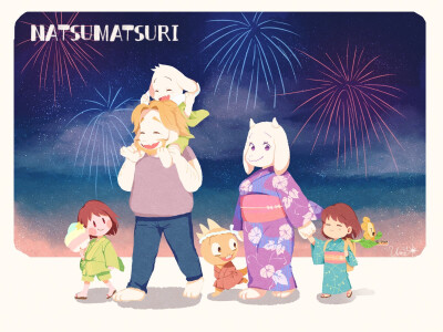 Undertale和风 夏日祭