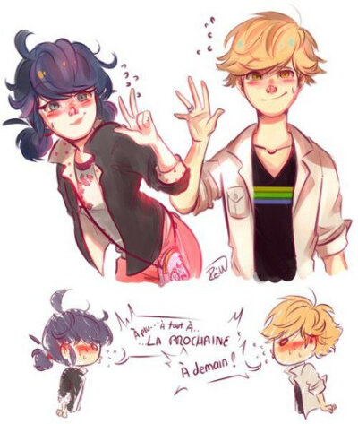 Miraculous ladybug
Andrian And Marinette 