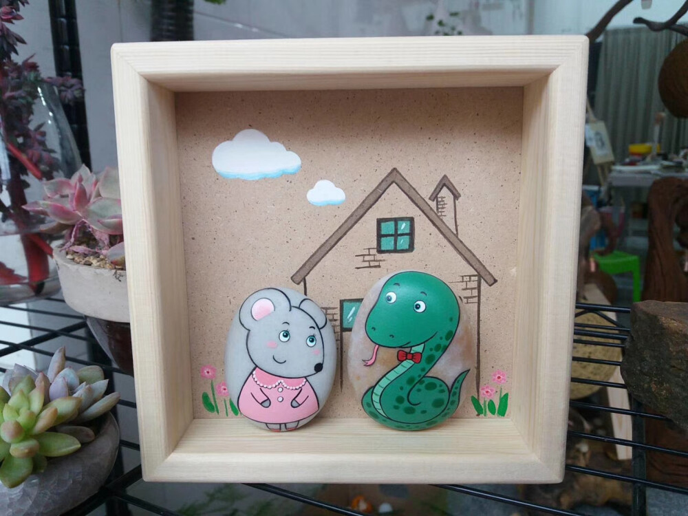 石头画