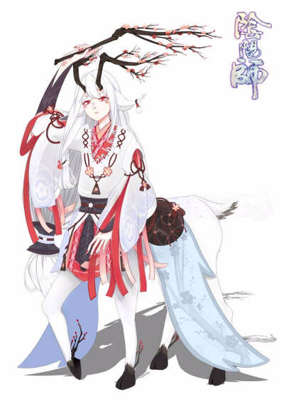 阴阳师绘图：悠闲每一年；雪胎梅骨