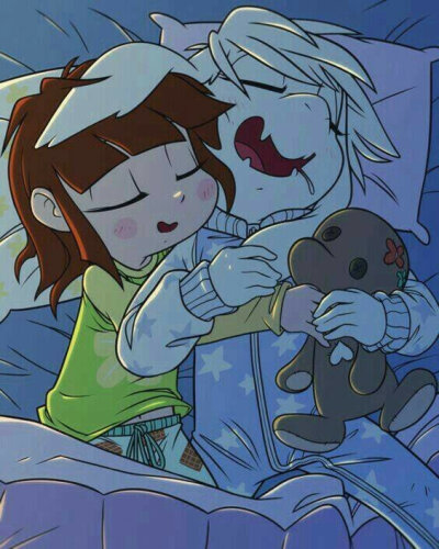 asriel x chara