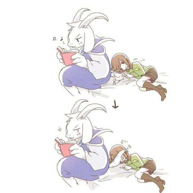 asriel x chara