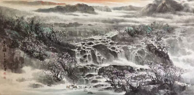 郭奎泉国画山水关东风情系列作品；字画经纪人——雍政坤；联系电话/微信:19903841155
郭奎泉，辽宁省凤城人，辽宁省美术协会会员，辽宁工笔画协会会员，辽宁丹东书法协会会员，丹东鸭绿江画院理事，中国北方牡丹画院…