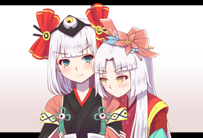 【阴阳师】LOFTER画师，匣中少女＆百目鬼，id=木堇慕槿