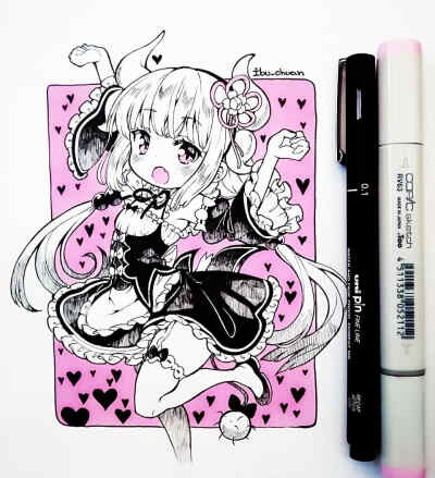 Ibu_chuan 大大 许久未更 甚是想念 2018 2-3-4月绘品