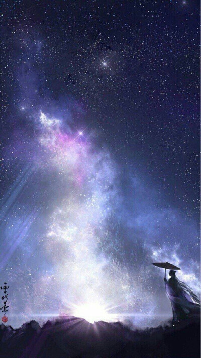 星空背景图 星空壁纸