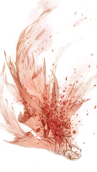 古风。
愿粉身碎骨，只求君一世安康。by.程曼歆