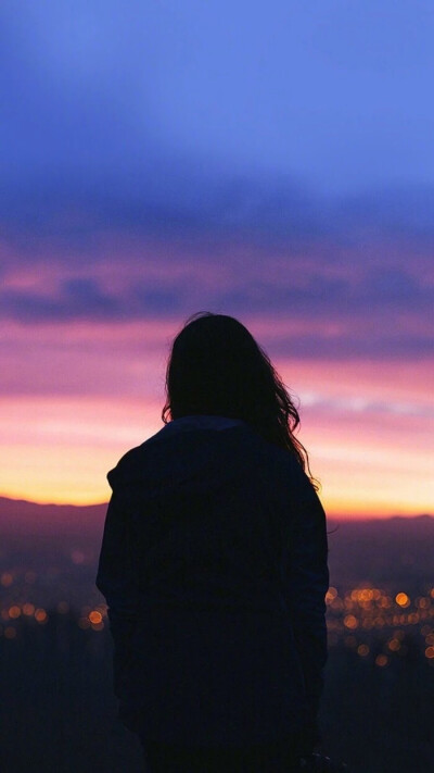 壁纸+头像 背影 女