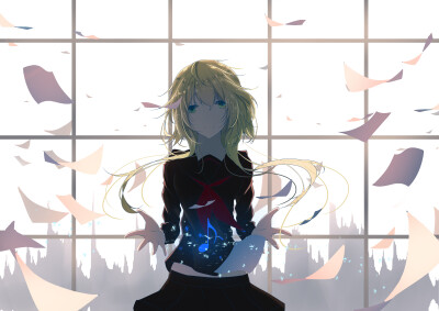 VOCALOID Gumi 绘师：Re:Rin（pixiv id=10453155） 本作品pixiv id=68034492