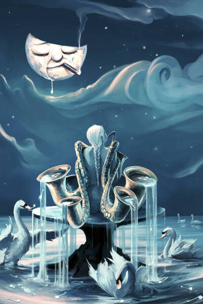 Ciryl+Rolando超现实幻想插画