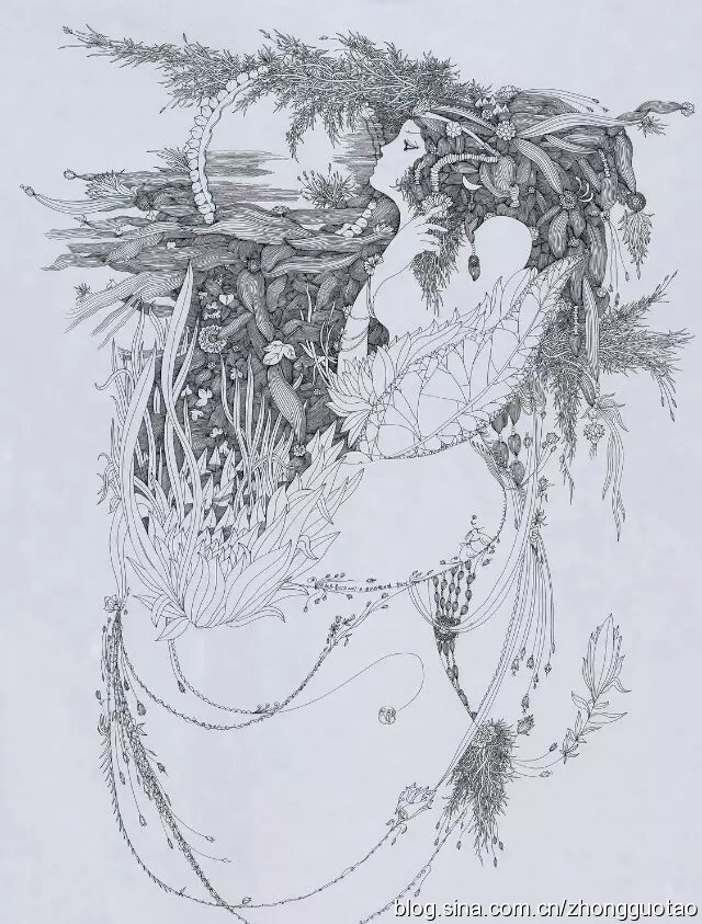 线如行云心如丝-+郭玉川线描艺术展