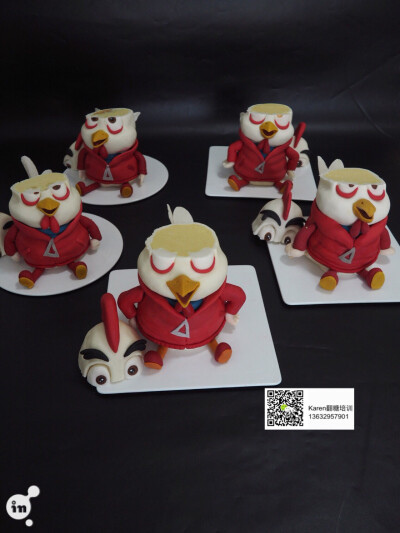 翻糖3D立体削型蛋糕！