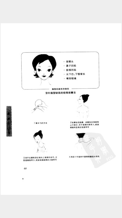 面部特点及按摩4