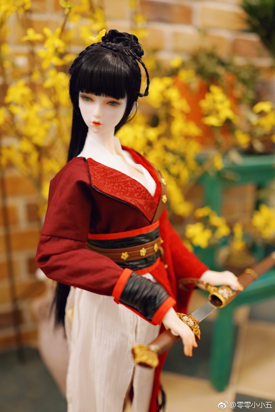 侠女 古风美人 SD娃娃 BJD 玩具 人偶 壁纸 萌物 