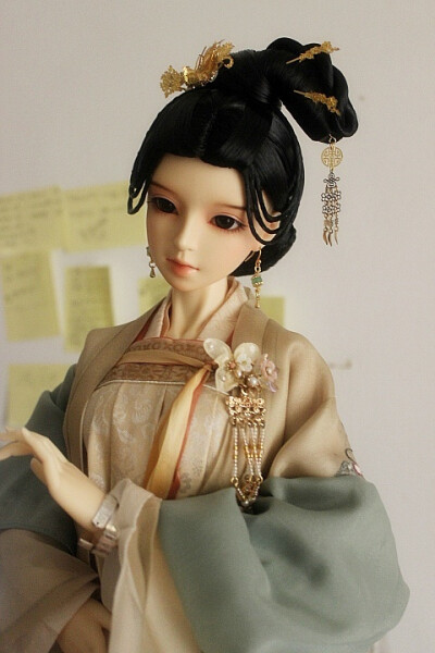 古风美人 SD娃娃 BJD 玩具 人偶 壁纸 萌物 