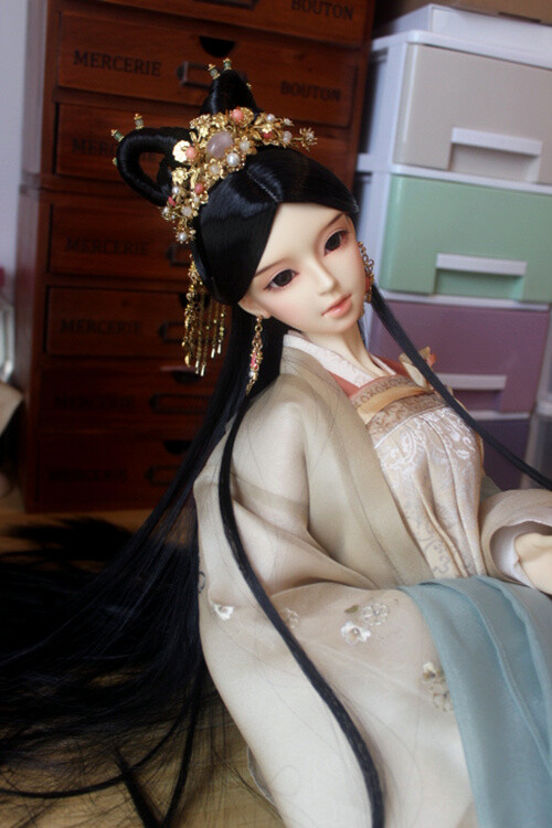 古风美人 SD娃娃 BJD 玩具 人偶 壁纸 萌物 