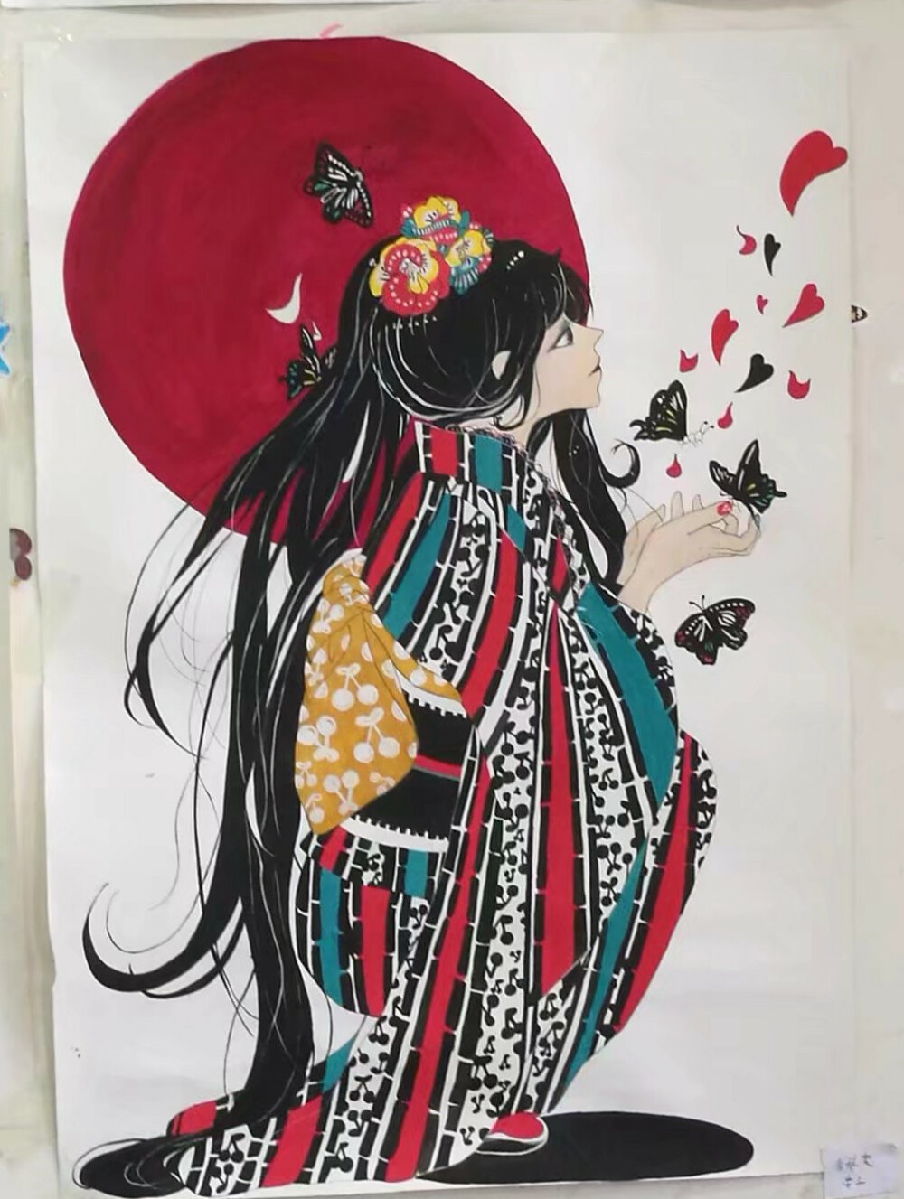 水粉画 色彩