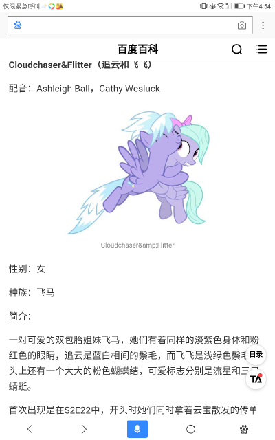 小马宝莉 马设 pony 