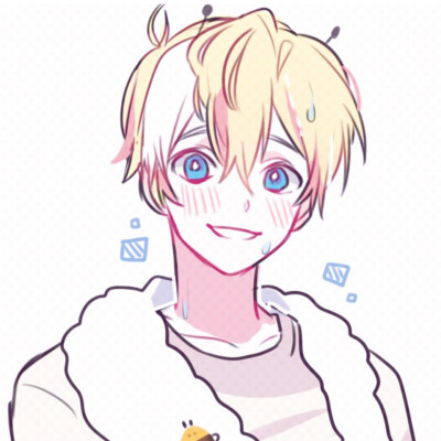 一朵草/动漫男头。
侵删致歉！