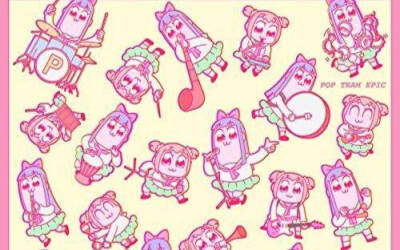 微博转图，侵删致，水印还在~pop子pipi美的日常，，，，，，，宇宙神经不想说话
