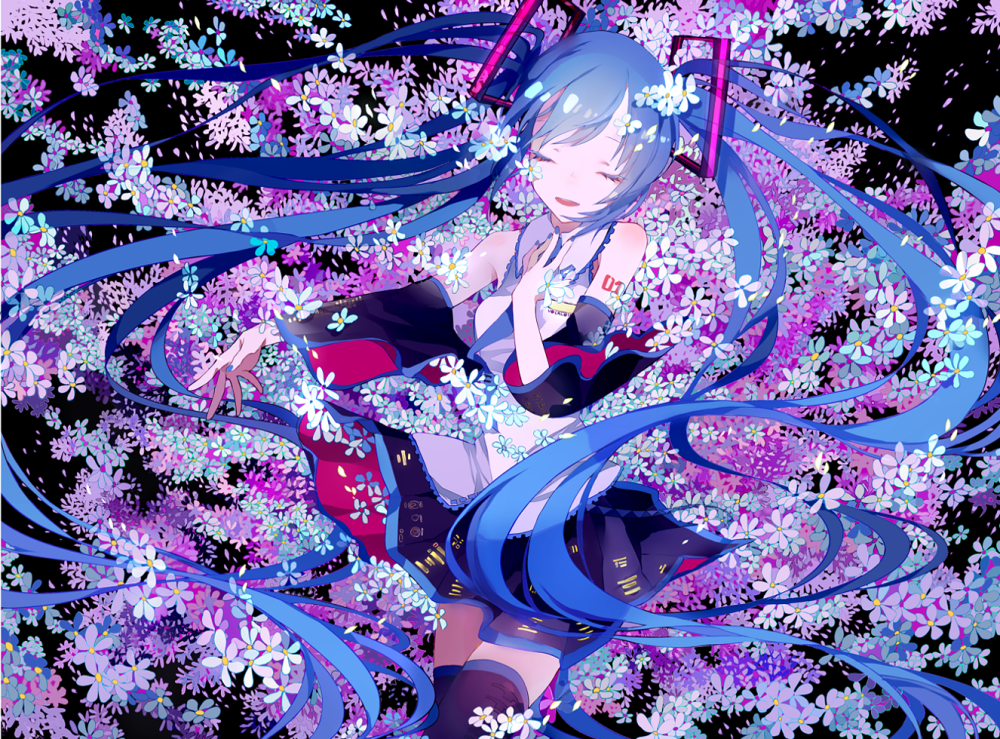 VOCALOID 初音未来 绘师：バンテリン（pixiv id=4473041）本作品pixiv id=62656686