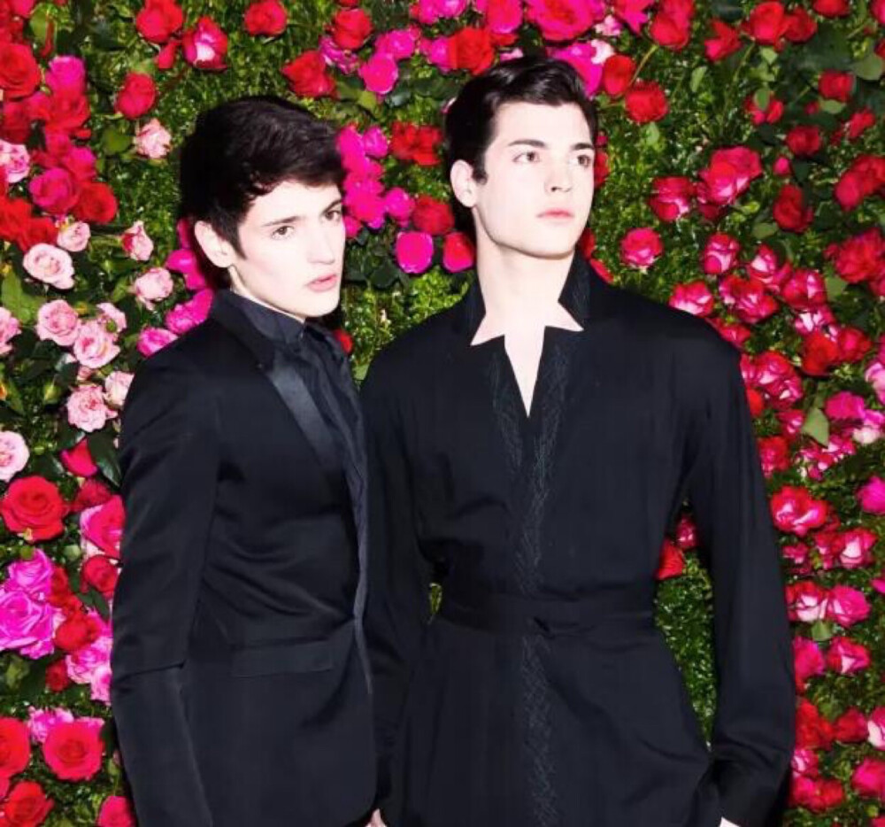 传奇美国超模人生赢家stephanieseymour史蒂芬尼西摩的两个儿子