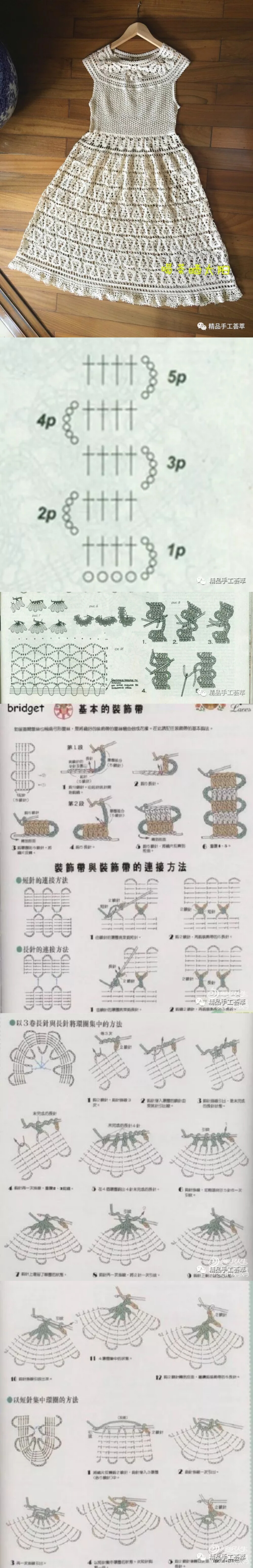 夏日罩衫1/2/3图解