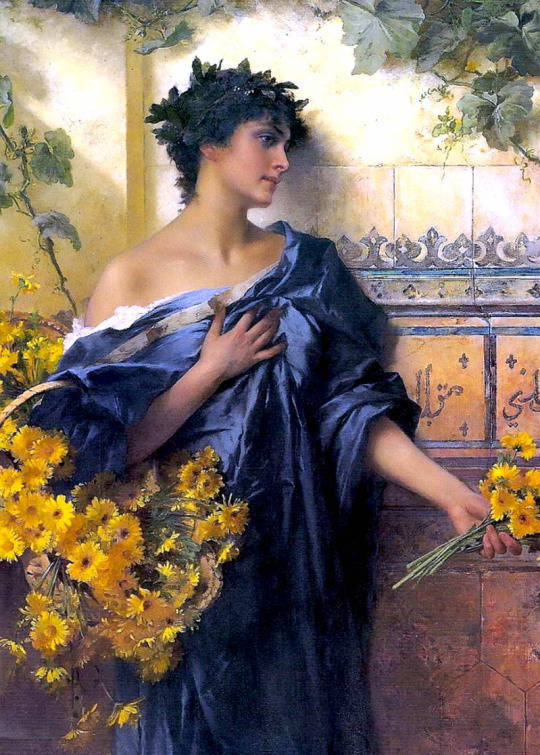 19世纪德国画家Conrad Kiesel，擅长绘画细腻的年轻漂亮的女孩和妇女，因此在圈内获得了巨大成功。他的肖像画作品在柏林艺术学院展览中多次多次金奖，并在1900年巴黎世博会，1909年和1911年罗马世博会上多次展出。 ​ ​​​​