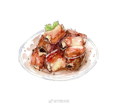 竹取水彩