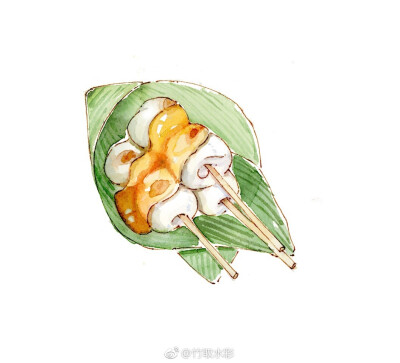 竹取水彩