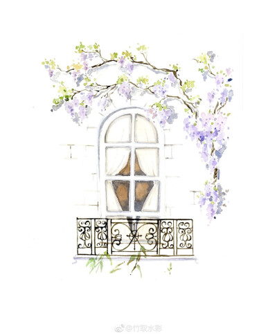 竹取水彩