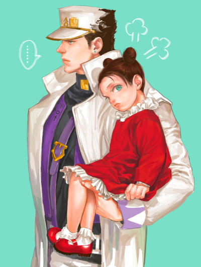 jojo的奇妙冒险++++承太郎我男神~