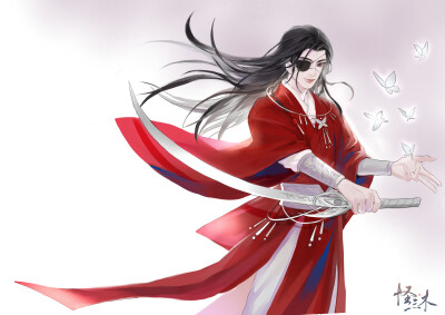 〔 天官赐福 〕怪三木 绘