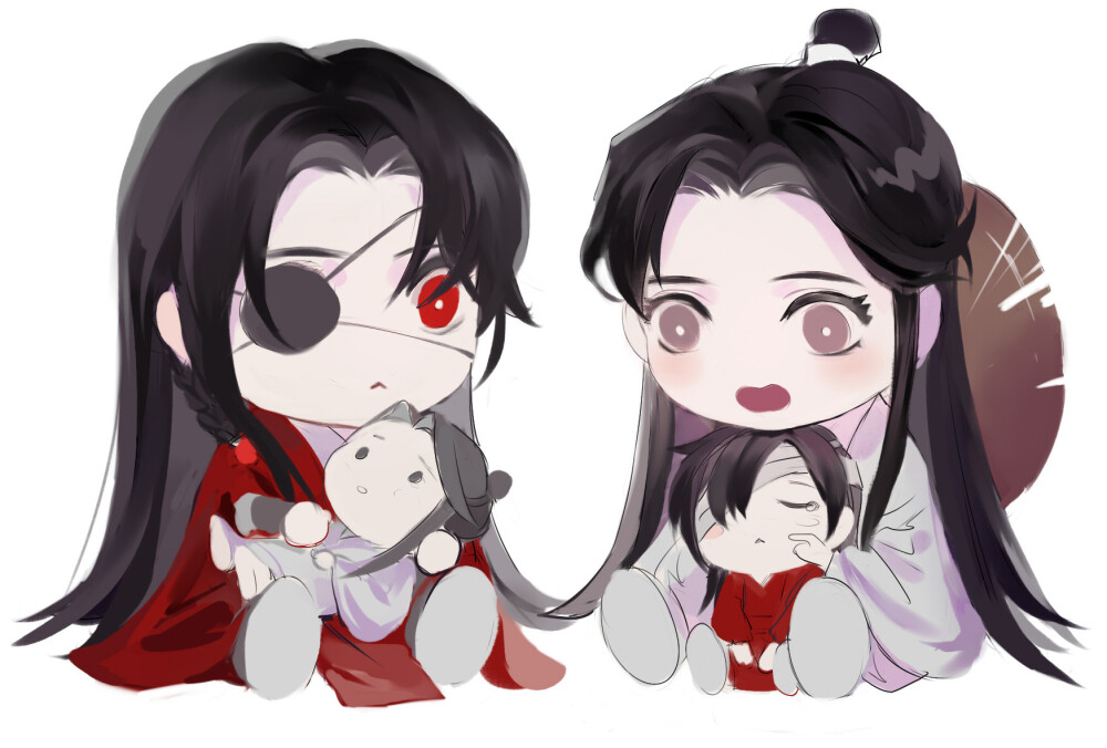 〔 天官赐福 〕怪三木 绘