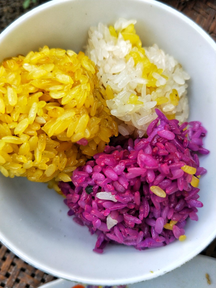 三色糯米饭