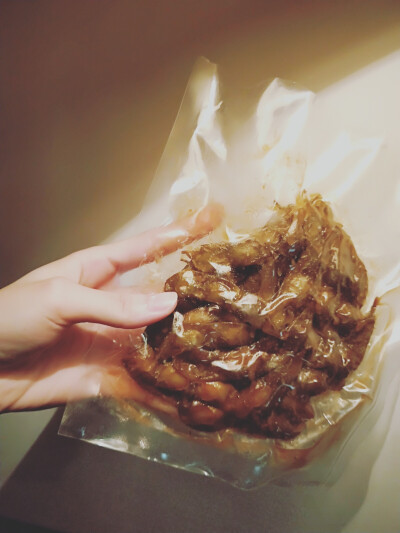 新品 香辣毛豆 味道还是很不错的