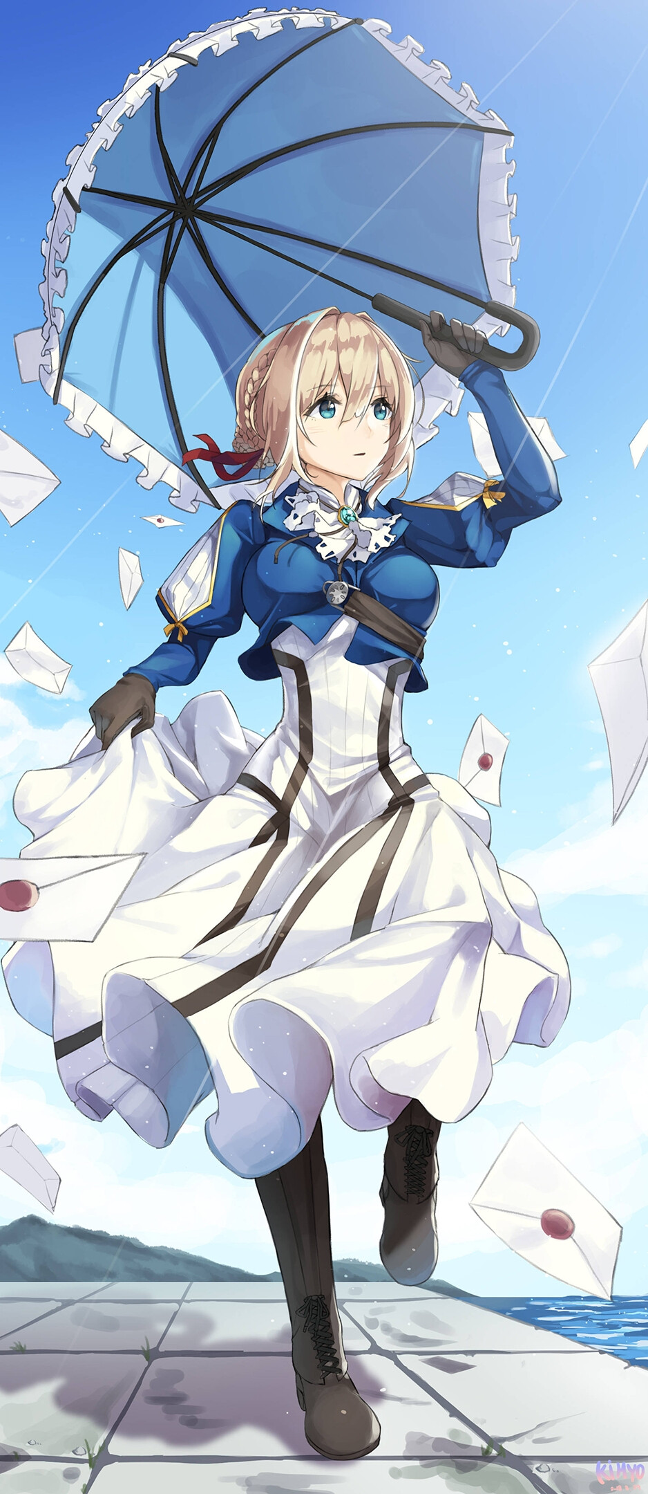 紫罗兰永恒花园薇尔莉特伊芙加登画师id67983025