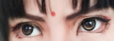 自己搞的金凌cos眼妆emmmm