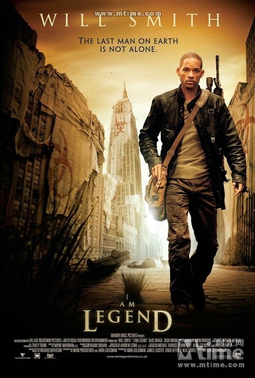 《我是传奇》（I Am Legend）是一部于2007年上映的末世科幻电影，根据李察•麦森（Richard Matheson）的同名小说改编，由法兰西斯•罗伦斯（Francis Lawrence）执导，威尔•史密斯主演。本片的故事剧情与第二部改编自该小说的电影《最后一个人》（The Omega Man）较为接近。